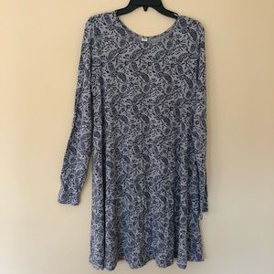 Adorable Paisley Shift Dress